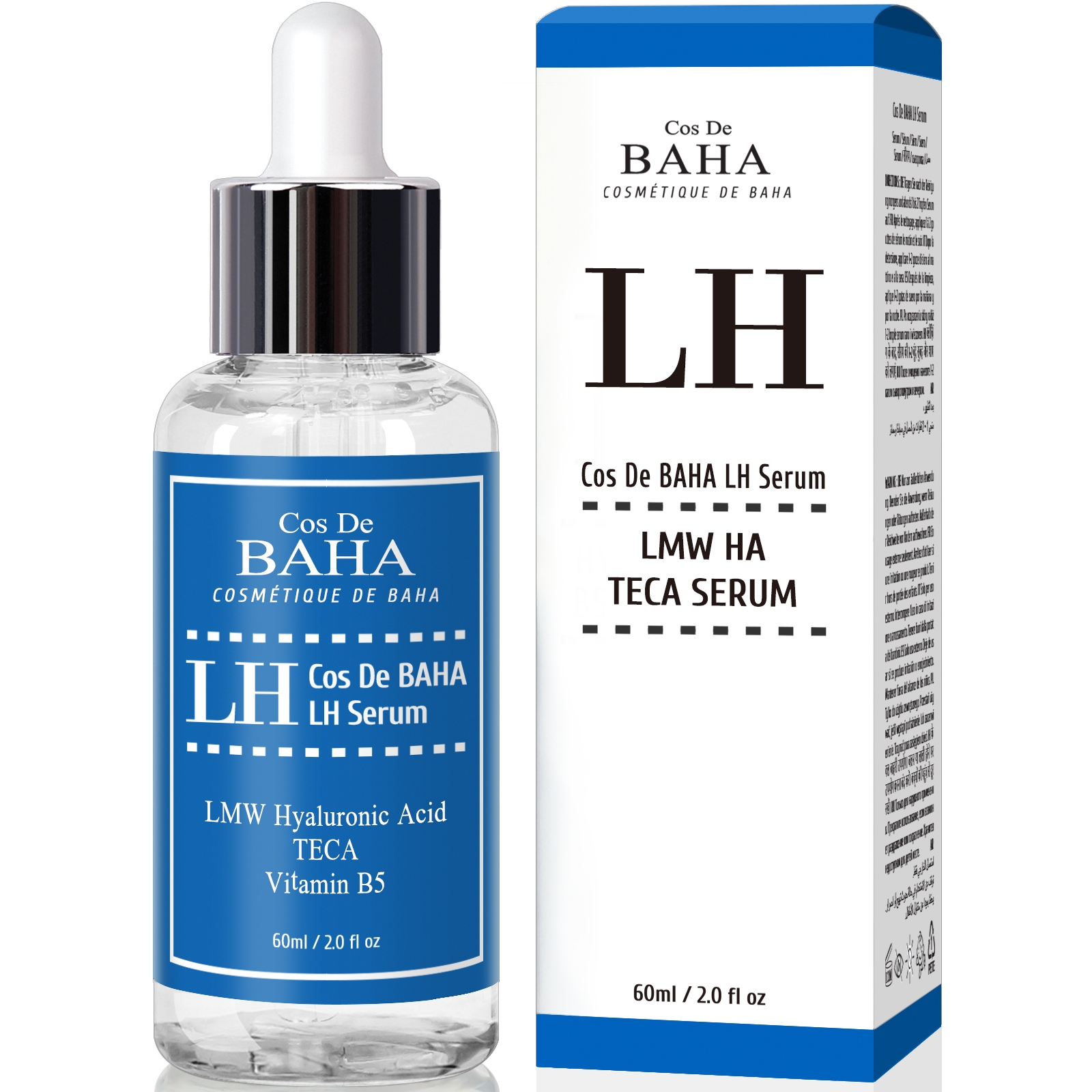 Low Molecualr Weight (LMW) Hyaluronic Acid Centella Serum (LH60) (60ml)