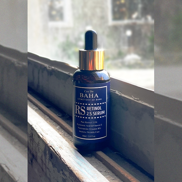 Retinol 2.5 Solution Hyaluronic Acid Vitamin E Niacinamide Serum (RS60) (60ml)