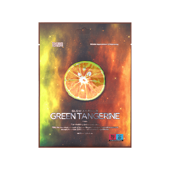 Glow Ampoule Green Tangerine Mask (25 ml
* 10 ea)