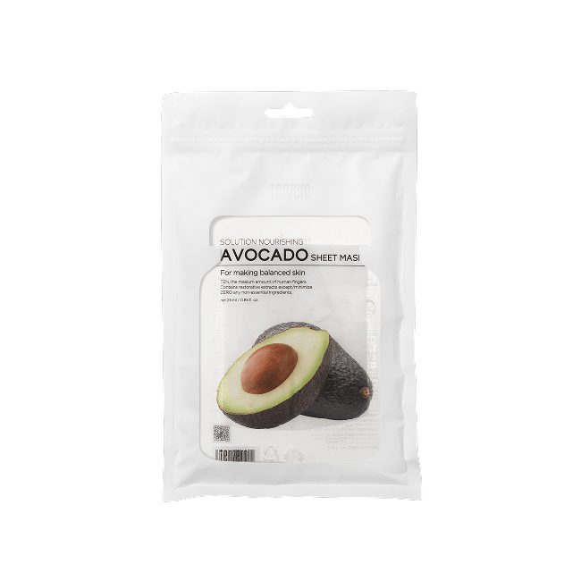 Solution Nourishing Avocado Sheet Mask (25 ml*10)