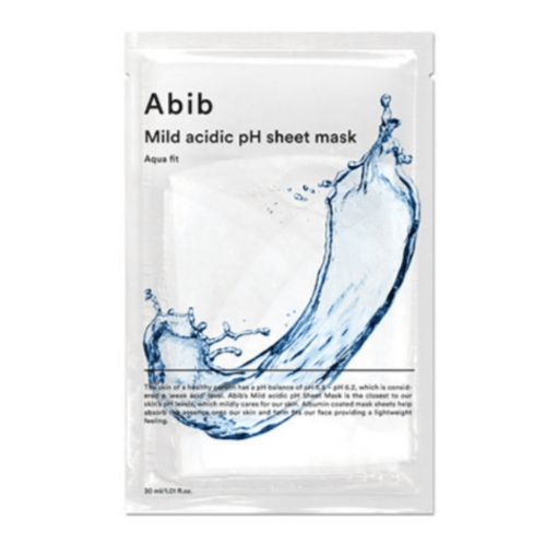 Mild acidic pH sheet mask Aqua fit (10ea) (30mL)