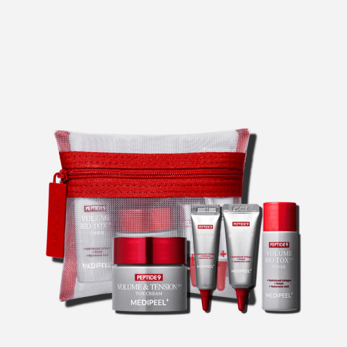 Peptide 9 Volume Bio Tox Trial Kit (Toner, Ampoule, Cream, Eye Cream) (20ml/10ml/10g/4ml)
