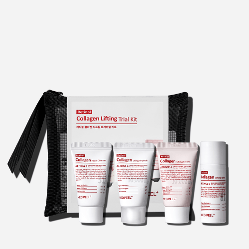 Retinol Collagen Lifting Trial Kit (Foam, Toner, Ampoule, Cream) (20ml*1ea/15ml*2ea/15g*1ea)