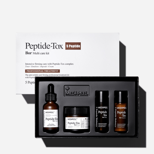 Peptide Tox Bor Multi Care Kit (Toner, Ampoule, Emulsion, Cream) (30ml*3ea/50g)