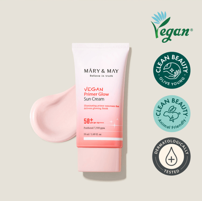Vegan Primer Glow Sun Cream SPF50+ PA++++ (50ml)