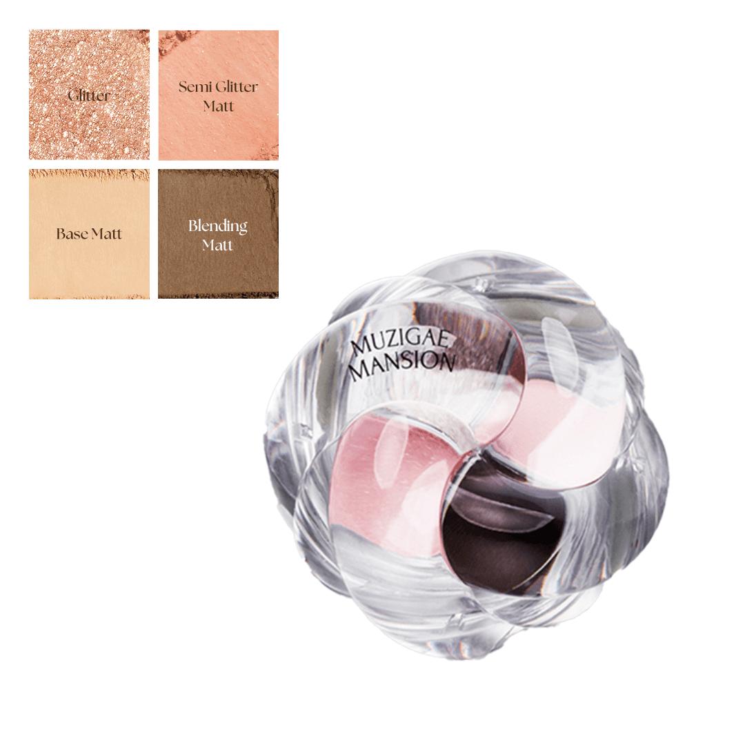 Twist Pot Eye Palette 02 Rich Coral (4.5g)