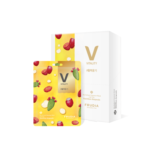 Frudia My Orchard Squeeze Mask (Cactus) (20ml *10pcs)