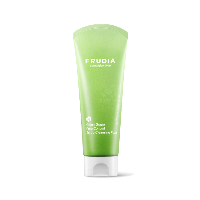 Frudia Green Grape Pore Control Scrub Cleansing Foam (145ml)