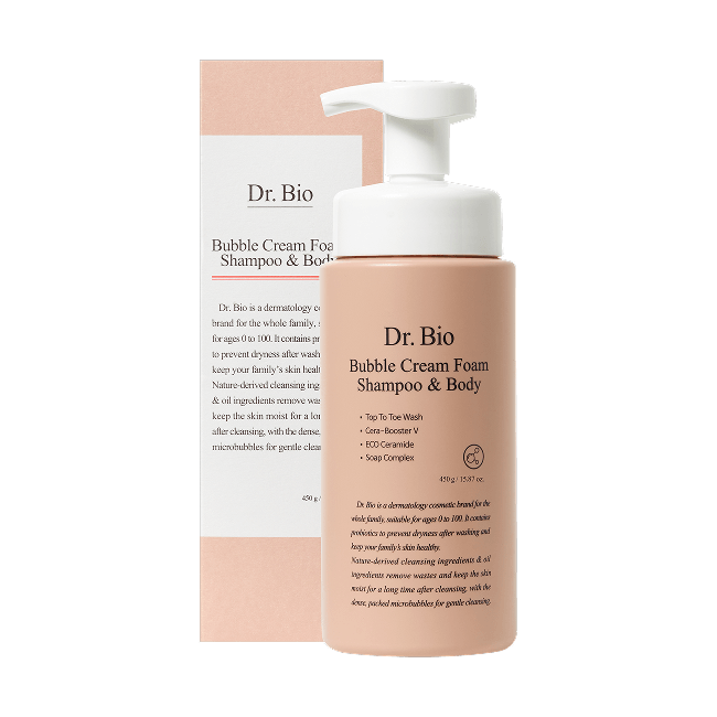 Bubble Cream Foam Shampoo & Body 450g (450g)