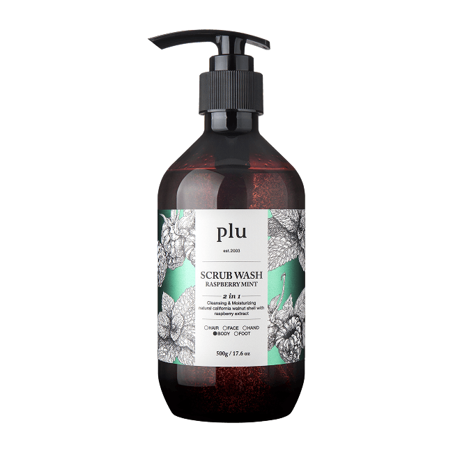 Scrub Wash Raspberry Mint (500g)