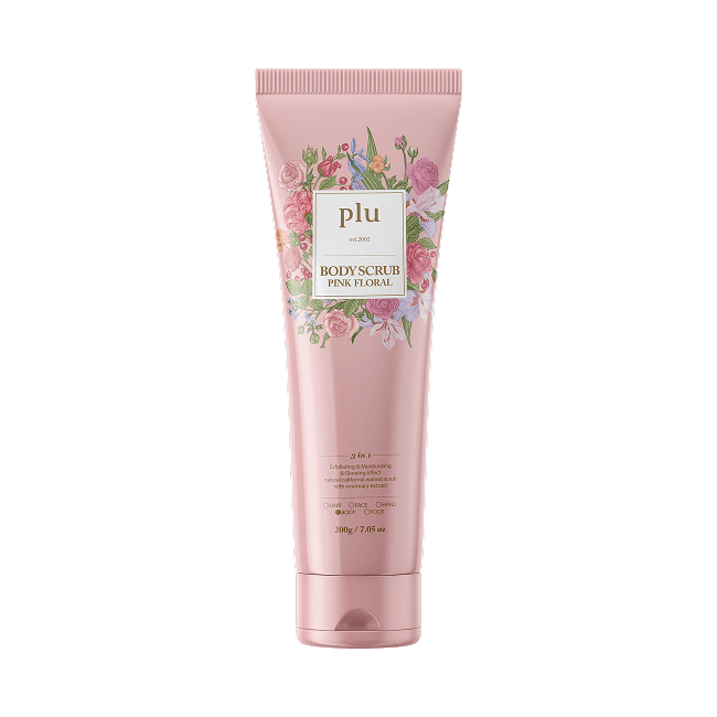 Body Scrub Pink Floral (200g)