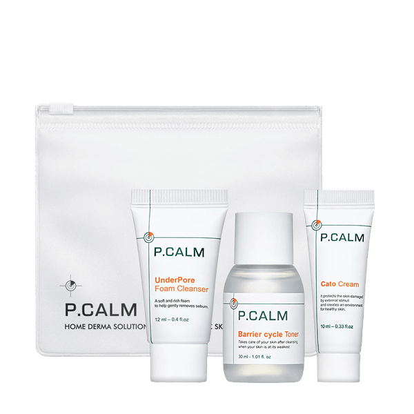 Trial Kit - Skincare Essentials (UnderPore Foam Cleanser 12ml+
Barrier Cycle Toner 30ml+
Cato Cream 10ml)