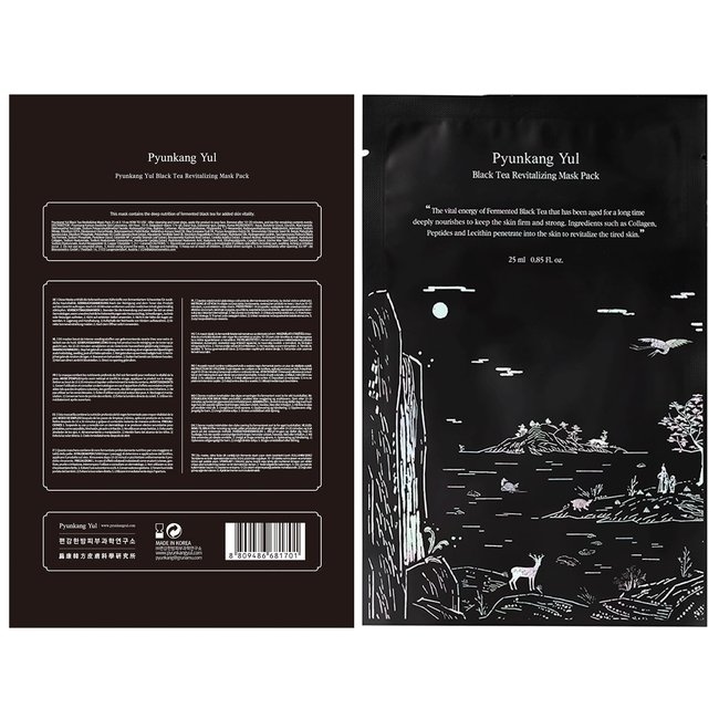 Black Tea Revitalizing Mask Pack (25ml*10ea)
