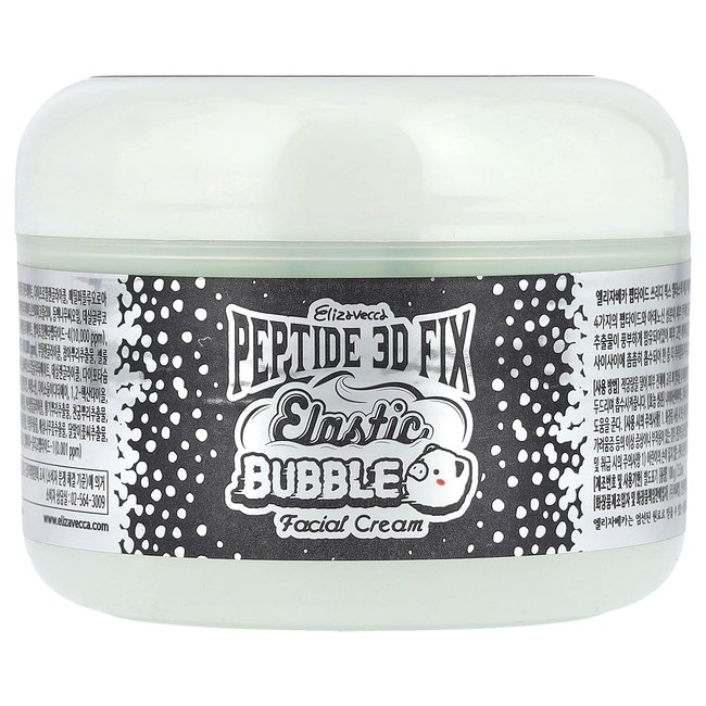 peptide 3d fix elastic bubble facial cream (100ml)