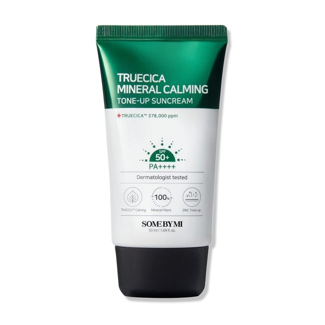 Truecica Mineral Calming Tone-Up Suncream (50ml)
