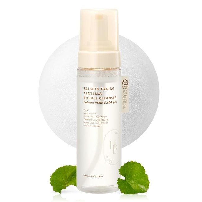 Salmon Caring Centella Bubble Cleanser (200ml)