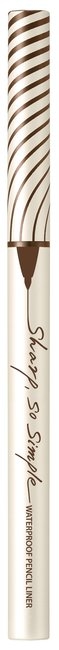 Sharp, So Simple Waterproof Pencil Liner 03 Black Brown (-)