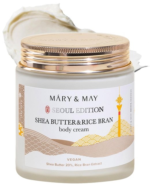 Shea Butter & Rice Bran Body Cream (250ml)