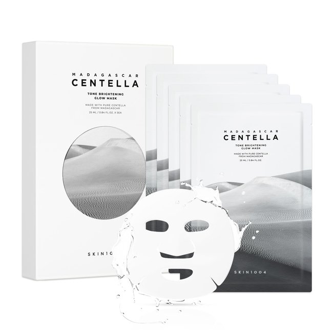 Madagascar Centella Tone Brightening Glow Mask 25ml (5ea) (25ml*5ea)