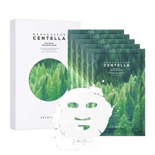 Madagascar Centella Tea-Trica Relaxing Mask (5ea) (5ea)