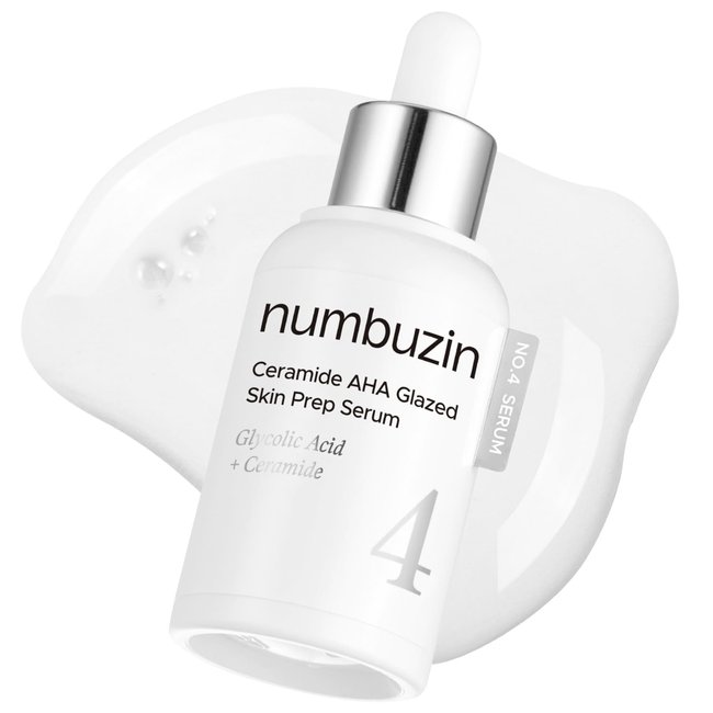 No.4 Ceramide AHA Glazed Skin Prep Serum (30ml)