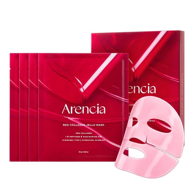 Red Collagen Jello Mask (4ea)