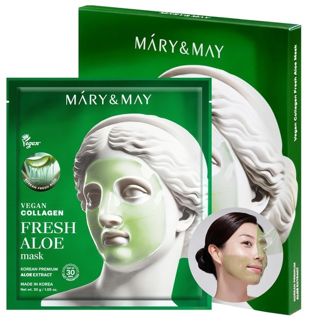 Vegan Collagen Fresh Aloe Mask (30g x4)