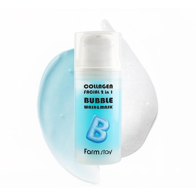 Collagen Facial 2 In 1 Bubble Wash & Mask (100ml)