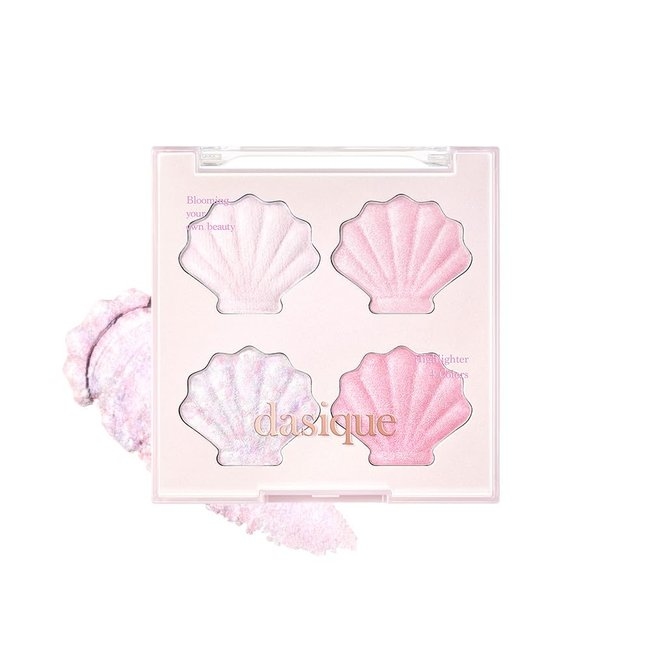 Shine Glowy Highlighter Palette #01 Twinkle Mermaid (5.5 g)
