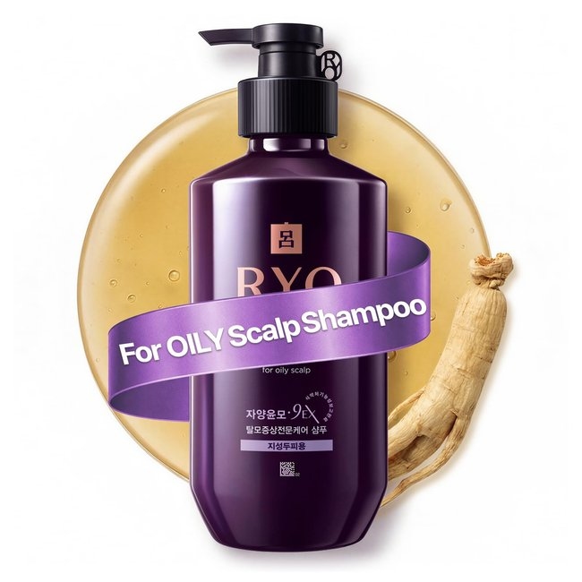 Jayang 9Ex Hair Loss Professional Care Shampoo (Oily) (400ml)