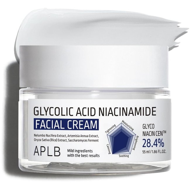 Glycolic Acid Niacinamide Facial Cream (55ml)