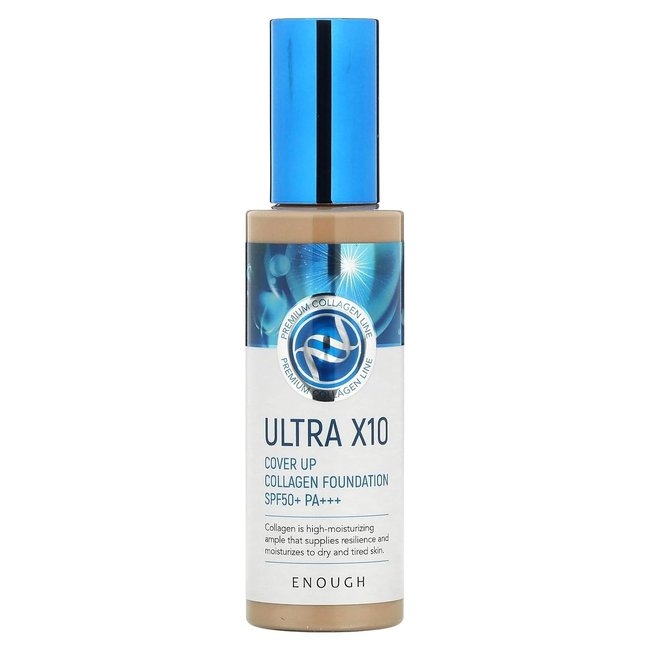 Ultra X10 Cover up Collagen Foundation #21 (100ml)