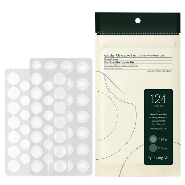 Calming Clear Spot Patch (Intensive Care+Slim Care) (124ea)