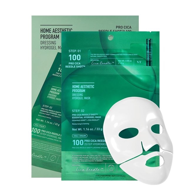 Pro Cica Reedle Shot® 100 2Step Hydrogel Mask (1.5g + 33g)