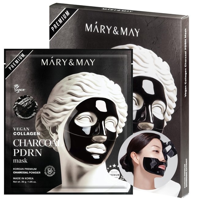 Vegan Collagen Charcoal PDRN Mask (30g x4)