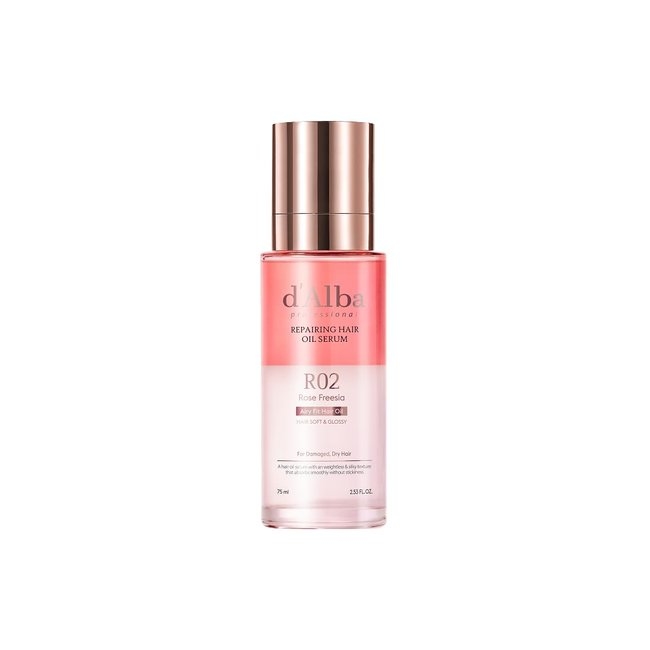 Professional Repairing Hair Oil Serum Rose Freesia (75ml)