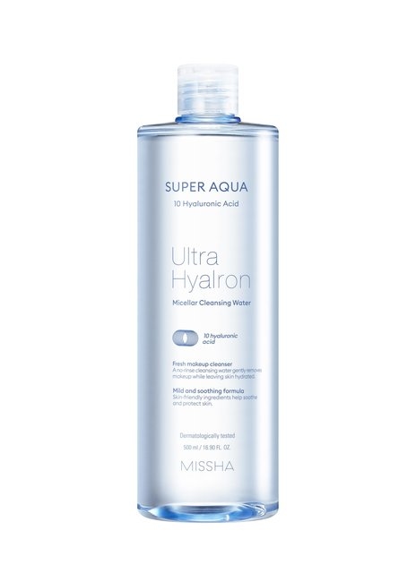 Superaqua Hyalron Cleansing Water (500ml)