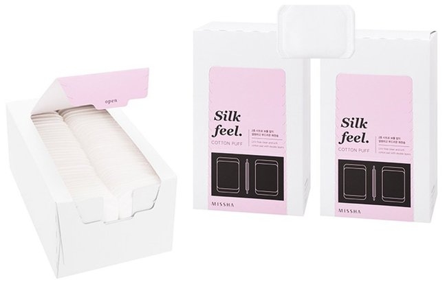 Silk Feel Cotton Puff <80P> 2017 (1ea)