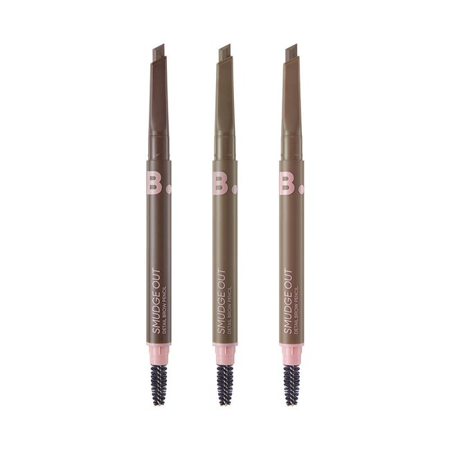 B.by BANILA Smudge Out Detail Brow Pencil 01. Deep Brown (7g)