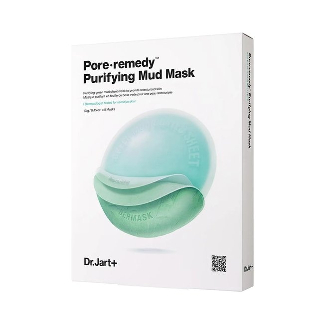 Dermask Pore·Remedy Purifying Mud Mask-Ba (13g*5ea)