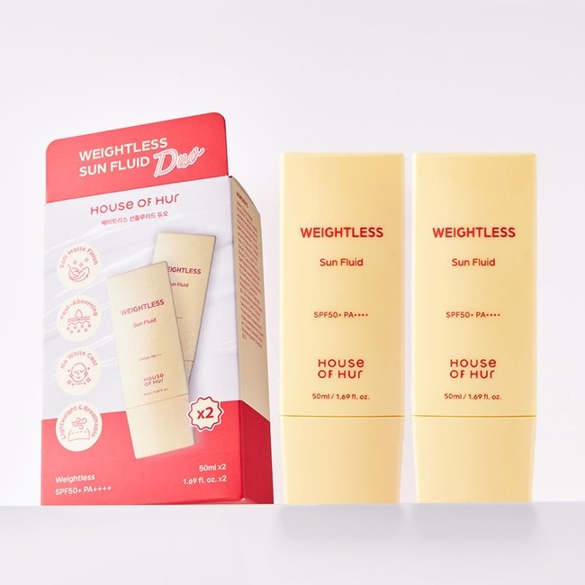 (Set) Weightless Sun Fluid Duo Set (50ml * 2ea)