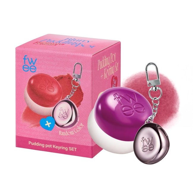 (Gl) Lip&Cheek Blurry Pudding Pot Mv03 Baddie 5G+Pendant Keyring (5g)