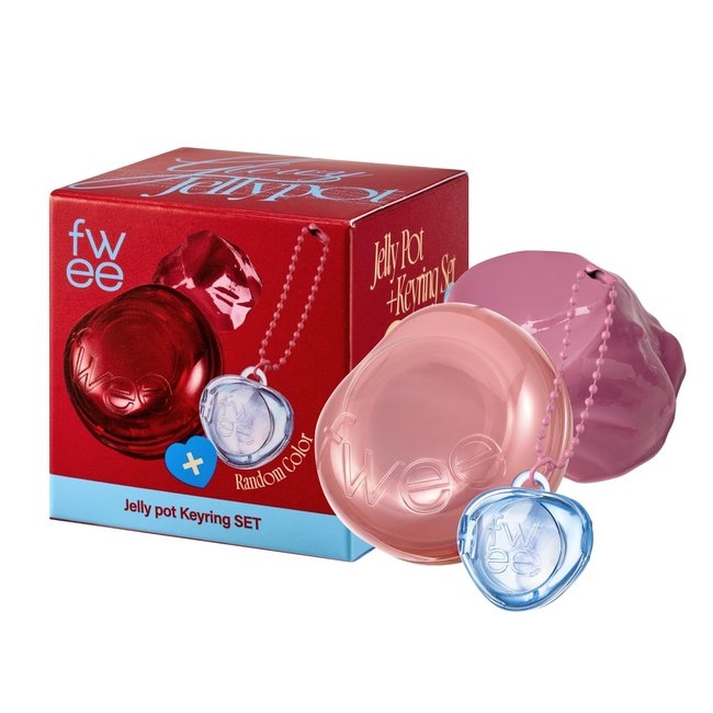 (Gl) Lip&Cheek Glowy Jelly Pot Jn02 Milky 4G+Pendant Keyring (4g)
