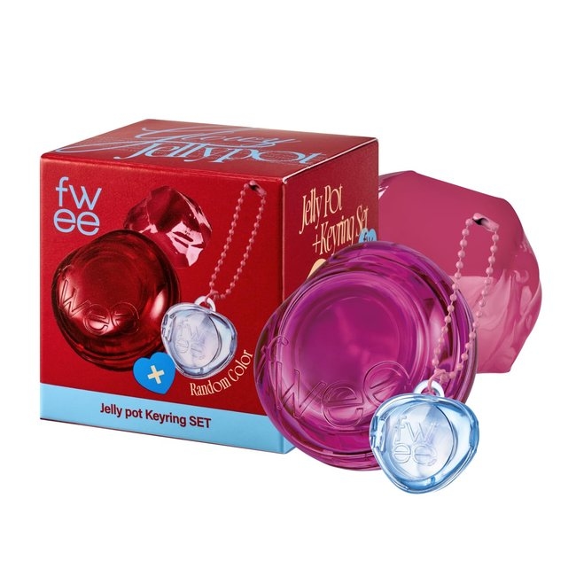(Gl) Lip&Cheek Glowy Jelly Pot Js02 Caramelized 4G+Pendant Keyring (4g)