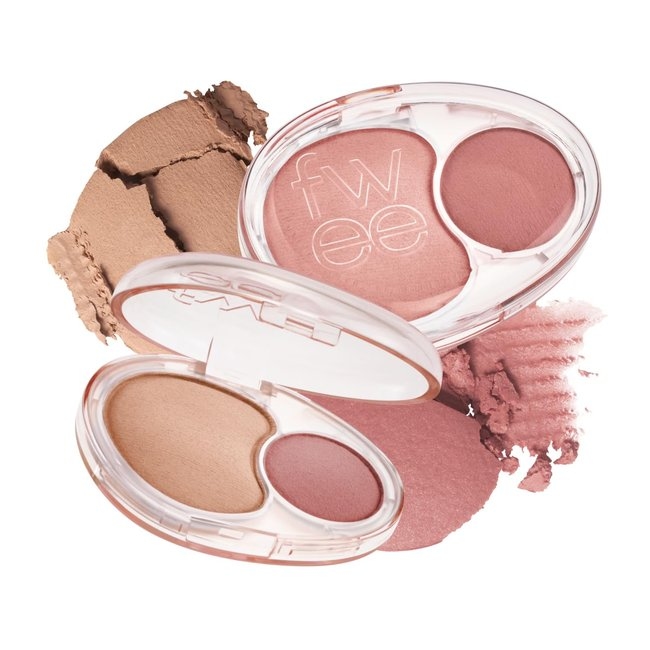 Mellow Dual Blush Rs01 Rosy Talk (7.2g)