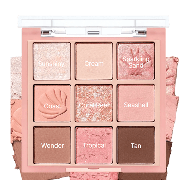 My Fave Mood Eye Palette 08 Shell On The Beach (-)