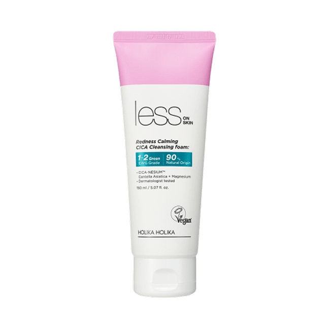 Less On Skin Redness Calming Cica Cleansing Foam (-)