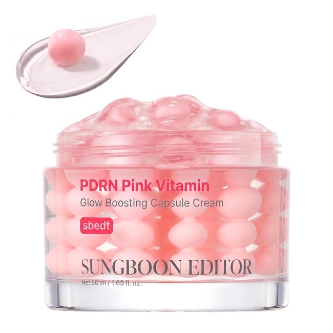 PDRN Pink Vitamin Glow Boosting Capsule Cream (55g)